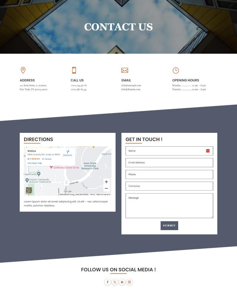 Contact Us 26