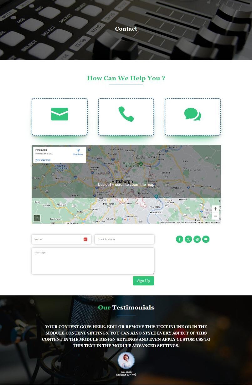 Contact Us 38