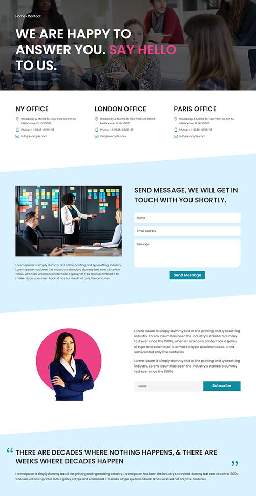 Contact Us 01