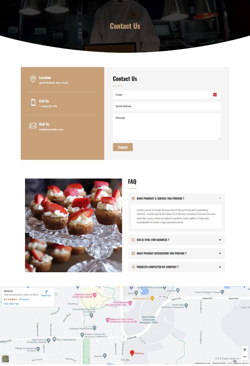 Contact Us V45