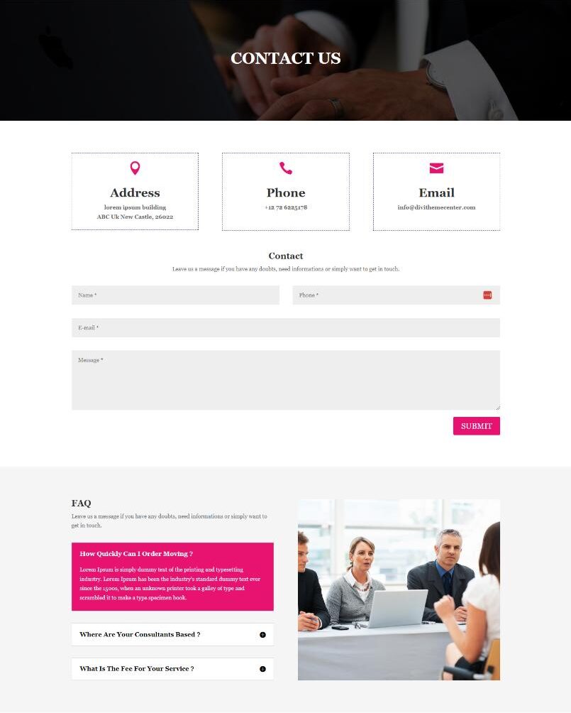Contact Us V48