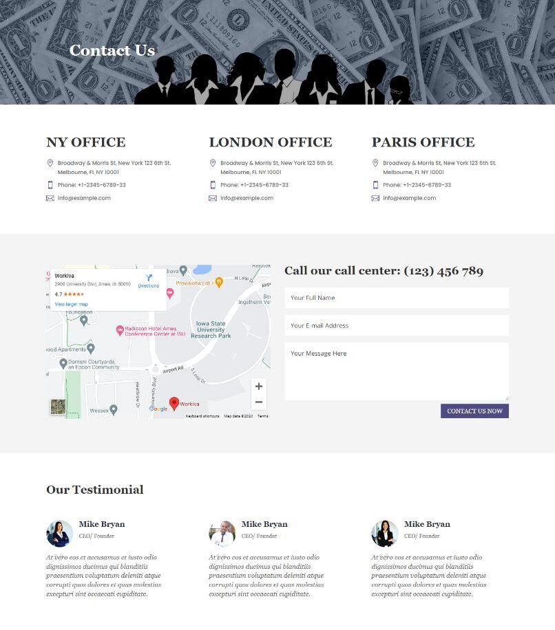 Contact Us V49