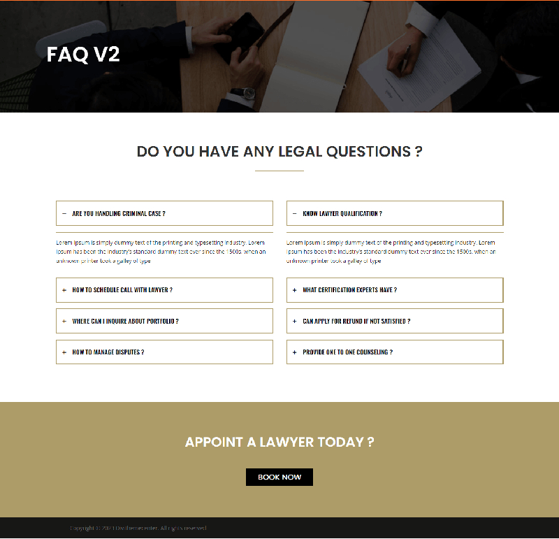 FAQ Style 02