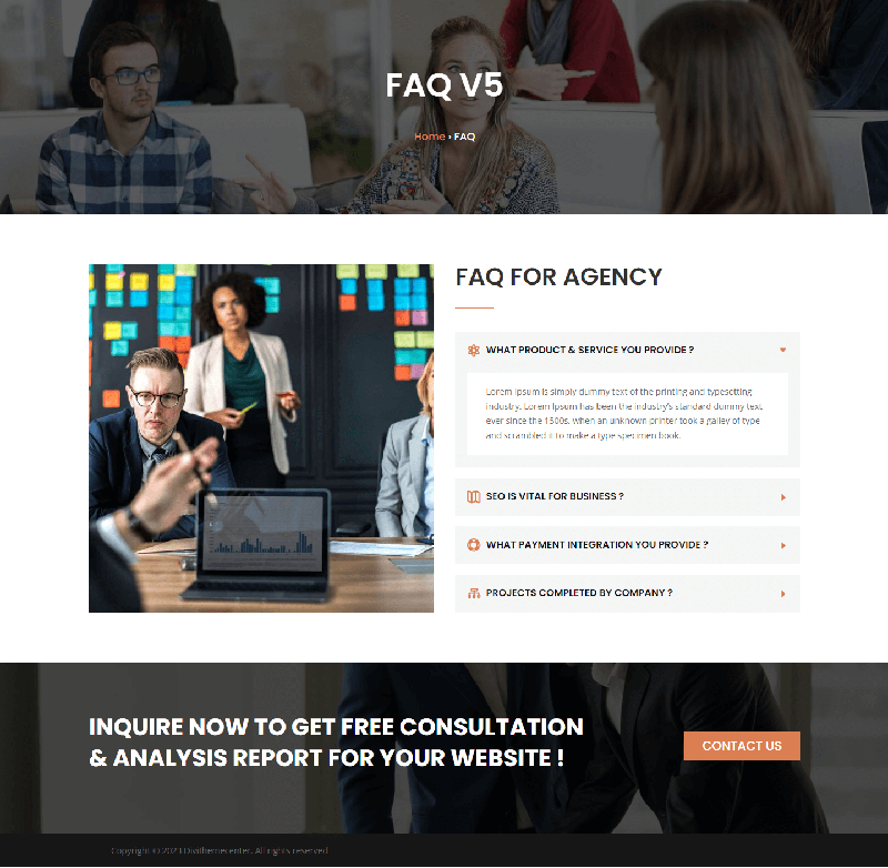 FAQ Style 05