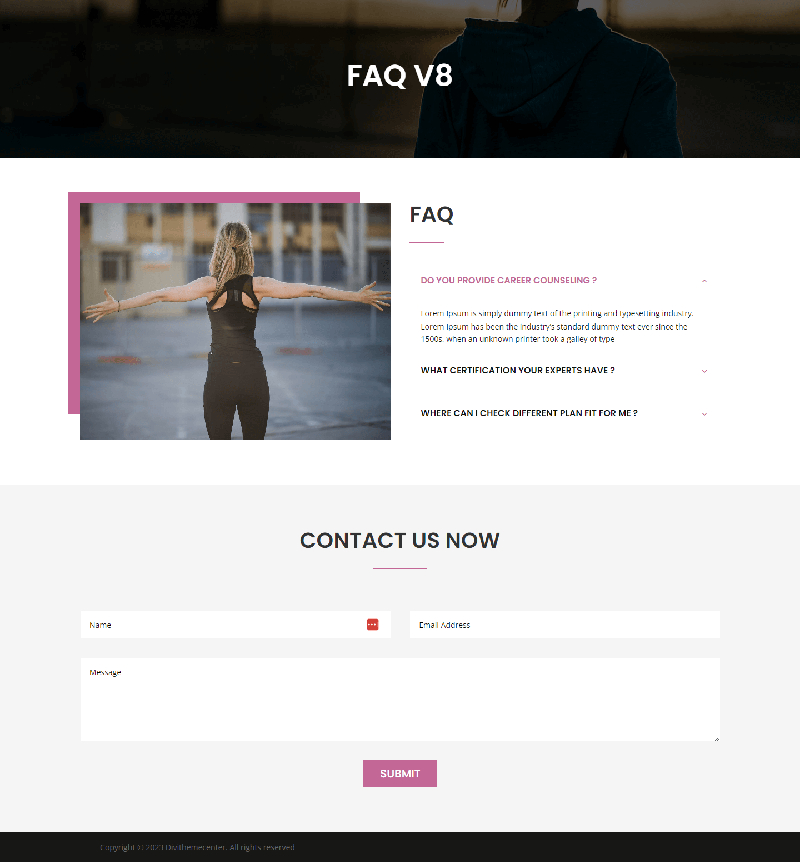 FAQ Style 08